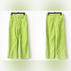 BDG Lime Green Wide Leg Pants